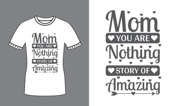 Amazing Mom Quote Typography SVG Graphics for Crafts