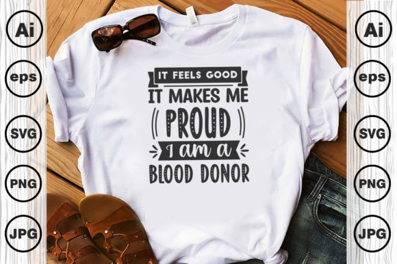Blood Donate SVG Quote Typography 1: Graphics for Crafts & Cause-Driven Design