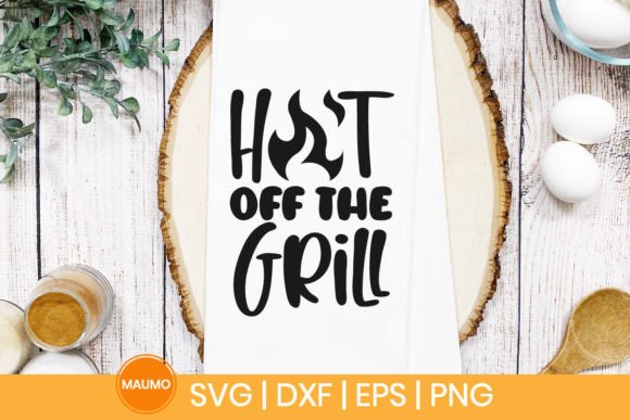 Hot off the Grill Barbecue SVG Graphics for Crafts
